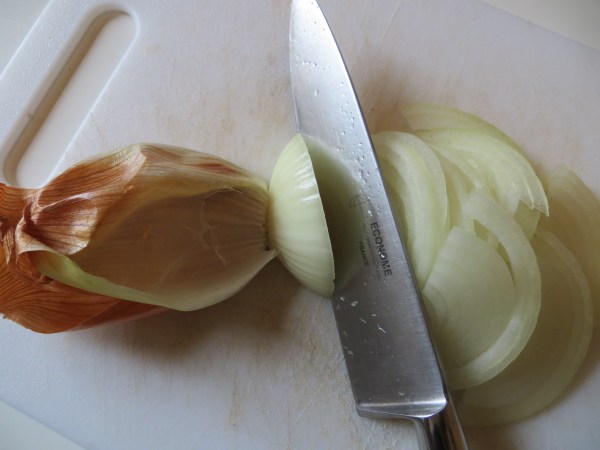 ...pull the outermost layer back to create a "handle"...