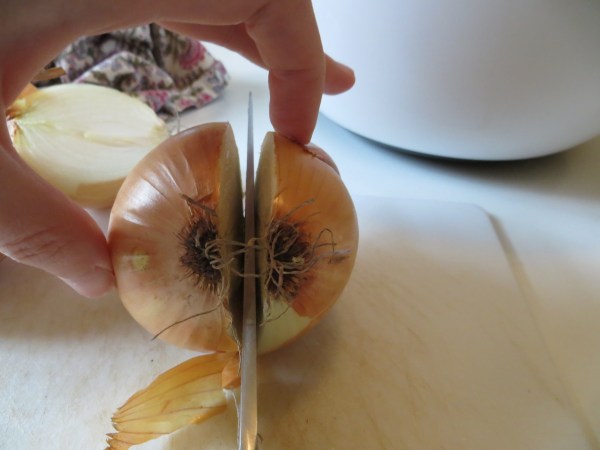 Cut right down the middle...