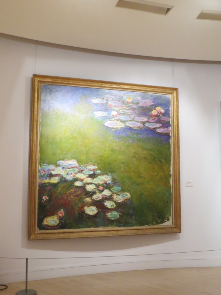 I snuck a quick snap (no flash) of my favorite of the Lillies series.